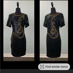 Vintage sequin dress